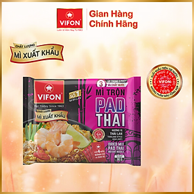 Thùng 18 gói mì trộn Xuất khẩu Pad Thai VIFON 90gr/gói