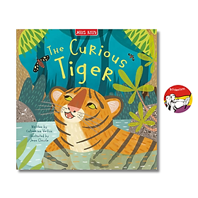 Sách - The Curious Tiger | Miles Kelly Children Book / Ngoại văn Thiếu nhi Bìa cứng / Nhập khẩu