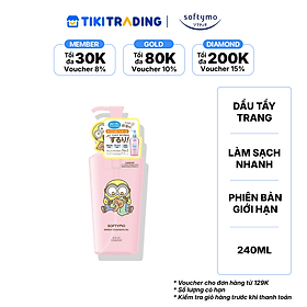 Dầu tẩy trang làm sạch nhanh SOFTYMO (bản giới hạn_minion) (240ml)