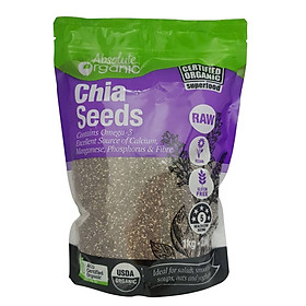 Hạt Chia Úc Absolute Organic Chia Seeds 1kg (Nhập Khẩu)