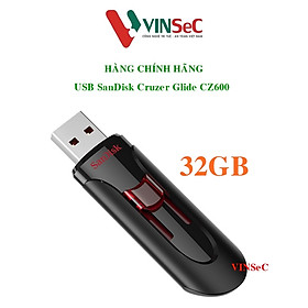 USB SanDisk CZ600 - USB 3.0 - Hàng Chính Hãng