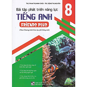 Sách - Bài tập phát triển năng lực Tiếng Anh 8 Friends Plus (Theo chương trình GDPT mới) - ĐT #huongbook