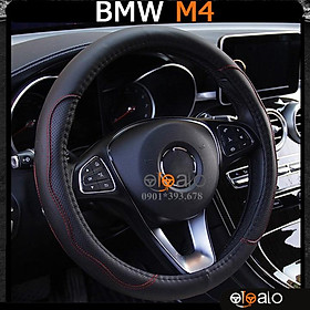 Bọc vô lăng volang xe BMW M4 da PU cao cấp BVLDCD - OTOALO