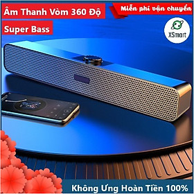 Hình ảnh Loa Bluetooth Vi Tính, PC, Tivi XSmart SPEAKER 350BS BASS Âm Thanh 360 Độ Nghe Nhạc, Xem Phim Cực Đã, Soundbar Để Bàn - Hàng Chính Hãng