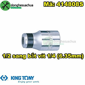 Mua Đầu chuyển bulong 1/2 sang đầu bắn vít 6.35mm Kingtony 414808S