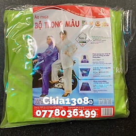 Áo mưa bộ trong suốt Rando (sỉ ib)