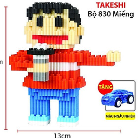 Đồ chơi Doremon, xếp hình cho bé, ghép hình 3d trọn bộ nhân vật truyện doremon