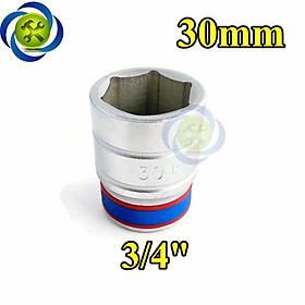 Mua Tuýp 30mm loại 3/4 Kingtony 633530M loại ngắn 6 cạnh màu trắng