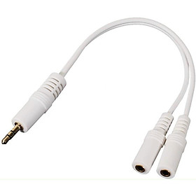 Mua Dây cáp chia tai nghe loại 2 có chốt cắm 3.5mm phân tách tín hiệu âm thanh tốt
