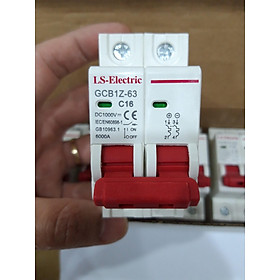 Mua Aptomat CB DC 1000V bộ ngắt mạch một chiều DC 1000V 2P 16A 25A 32A 63A LS-Electric HÀNG THƯƠNG HIỆU CAO CÂP