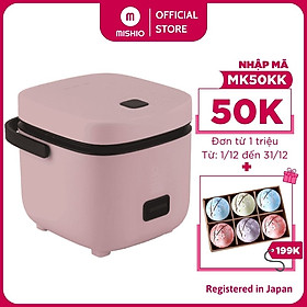 Nồi Cơm Điện Mini Mishio MK265 0.8 Lít - Hàng chính hãng