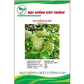 Hạt giống cây na dai ( mãng cầu ta ) CT190 - Gói 10 hạt