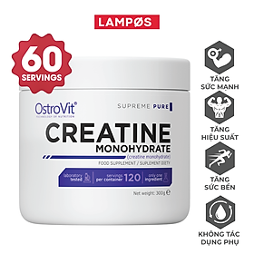 [Chính hãng] Ostrovit Creatine Monohydrate (300g) Hỗ Trợ Tăng Cơ, Tăng Sức Mạnh & Hiệu Suất Tập Luyện