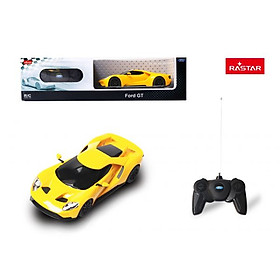 Xe điều khiển Rastar 1:24 Ford GT_màu Vàng R78200/YEL