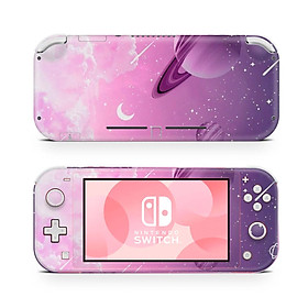 Skin decal dán Nintendo Switch Lite mẫu không gian (dễ dán, đã cắt sẵn)