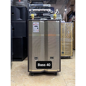 Mua Loa kéo Karaoke Bluetooth JBA N-555: Bass 40  Thiết kế 3 loa  Công suất 500W  Thùng gỗ chắc chắn 2 MIcro vỏ kim loại