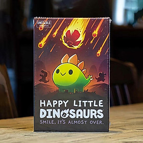 Hình ảnh  Bài Board Game Happy Little Dinosaurs Trò Chơi Khủng Long Vui Vẻ Bản Tiếng Anh