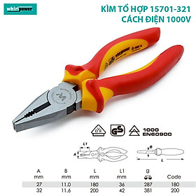 Mua KÌM TỔ HỢP WHIRLPOWER (CÁCH ĐIỆN 1000V)
