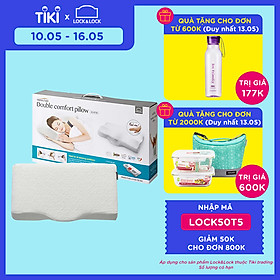 Gối Memory Foam 50D Lock & Lock HLW114 (62 x 34 x 10 cm)