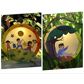 Tranh tô màu trung thu cho bé đẹp nhất 2019