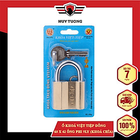 Mua Ổ Khoá Việt Tiệp Đồng 65 x 42 Ống Phi 7Ly (Khoá Chìa)