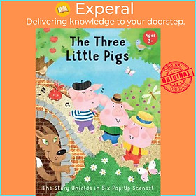 Hình ảnh Sách - Fairytale Carousel: The Three Little Pigs by Insight Editions (US edition, hardcover)