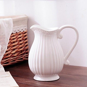 Mua Bình cắm hoa- trang trí  kiểu dáng bình sữa. Gốm sứ Bát Tràng