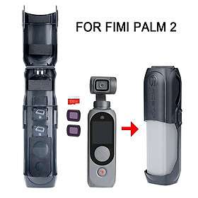 Vỏ bọc bảo vệ hộp lưu trữ di động với dây buộc cho FIMI Palm 2 Pocket Gimbal Camera Accessries