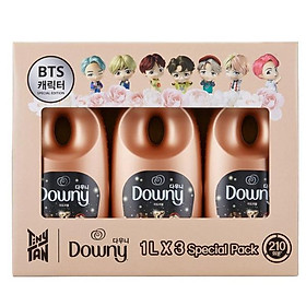Downey Adorable x BTS Tinytan 1L x 3 pieces