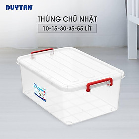 Mua Thùng Nhựa Trong Suốt Duy Tân 10L/15L/30L/45L/55L/90L