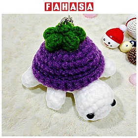 Móc Khoá Len Thủ Công Hình Rùa - Mẫu 2