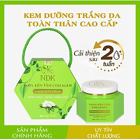 Kem Body Kén Tằm Collagen NDK trắng da nhanh sau 2 tuần