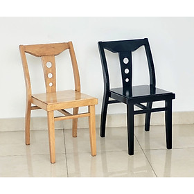 Mua Ghế Gỗ Cao Su Mặt Ngồi Rộng Chất Gỗ Dày Sang Trọng - Hàng VN Xuất Khẩu
