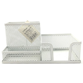 Khay Cắm Bút Deli 9154 - Màu Trắng