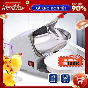 Mua Máy bào đá tuyết 2 lưỡi  2 nắp siêu mịn  Máy bào đá cao cấp công suất 300W xay nhanh