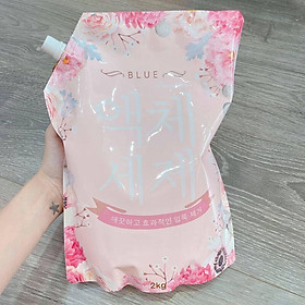 Nước Giặt, Xả Blue Hàn Quốc 2000ml, Hương Nước Hoa, Hương Thảo Mộc