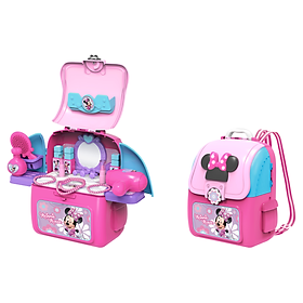 EODS008-963A Bộ ba lô đeo làm đẹp Minnie (KT 23.8x14.5x26.5cm)