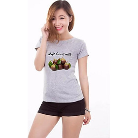 Áo Thun Nữ Hạnh Phúc - Left Breast Milk