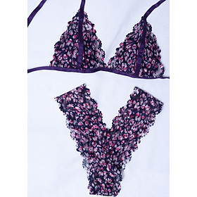 Bộ đồ lót nữ Sexy Bralette ren cao cấp R422