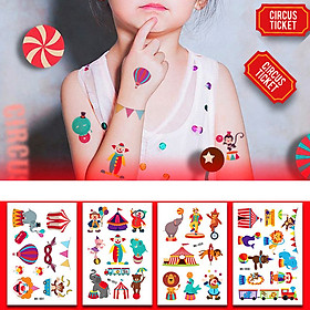 Hình xăm dán chống nước đa dạng chủ đều cho bé trai và bé gái thỏa thích sáng tạo cùng bạn bè – ST008