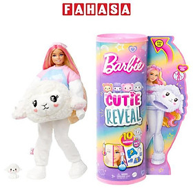 Đồ Chơi Búp Bê Barbie Cutie Reveal - Baby Lamb - Barbie HKR03/HKR02