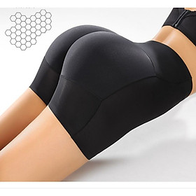 Quần lót nâng độn mông hông gen nịt giảm eo cạp cao đúc su thông hơi dạng đùi xuất Nhật