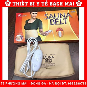 ĐAI QUẤN NÓNG SAUNA BELT CAO CẤP ẤN ĐỘ - GIẢM EO SIÊU TỐC - GIẢM MỠ BỤNG THỪA