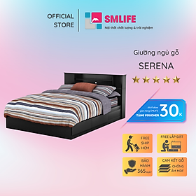 Mua Giường gỗ có ngăn kéo hiện đại SMLIFE Serena