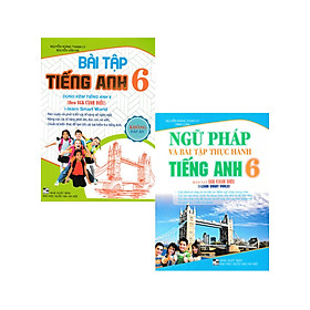 Download sách COMBO 2 CUỐN: BÀI TẬP TIẾNG ANH LỚP 6 - KHÔNG ĐÁP ÁN + NGỮ PHÁP VÀ BÀI TẬP THỰC HÀNH TIẾNG ANH 6 (BÁM SÁT SGK CÁNH DIỀU)