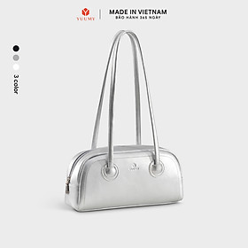 Túi Yuumy ( Thời trang nữ kẹp nách thanh lịch - Túi đeo vai da Glossy YN309 ) - bạc