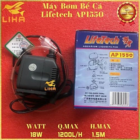 Mua Máy Bơm Nước Lifetech AP1550 (18W - 1200L/H - 1.5M) - Máy Bơm Hồ Cá Cao Cấp
