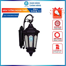 Mua Đèn tường cột cổng ngoài hiên  đèn tường trụ cổng  đèn vách tường ngoài trời - đèn gắn tường mái hiên