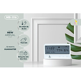 Đồng hồ đo nhiệt độ độ ẩm Moaz Bebe MB-016