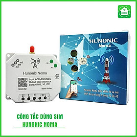 Công tắc Noma – Điều khiển mọi thiết bị từ xa qua điện thoại dùng sim